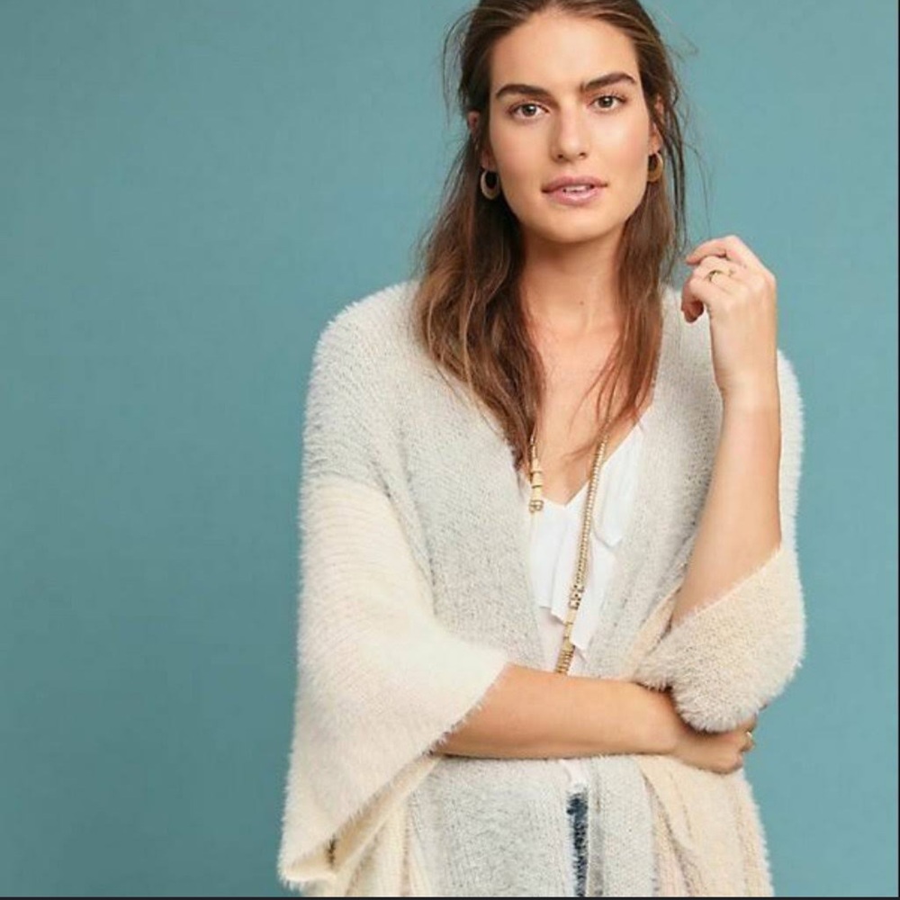 Anthropologie Saturday/Sunday Cozy Knit Poncho